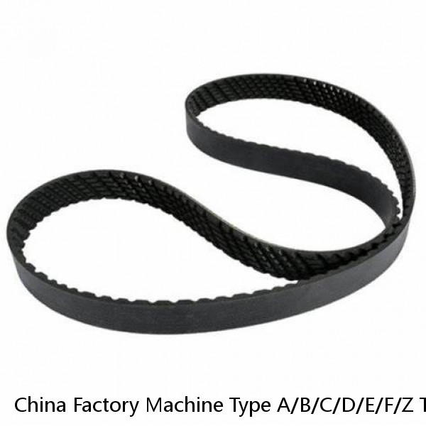 China Factory Machine Type A/B/C/D/E/F/Z Transmission Adjustable Industrial Rubber V Belt sanlux belt