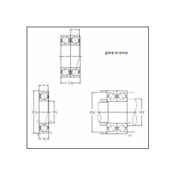 CYSD 7224DB Angular Contact Ball Bearing