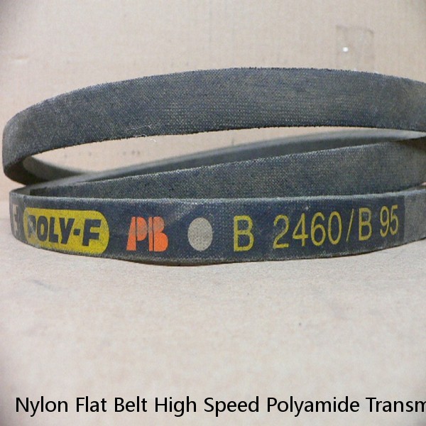 Nylon Flat Belt High Speed Polyamide Transmission rubber belt