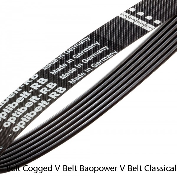 Belt Cogged V Belt Baopower V Belt Classical Raw Edge Cogged Toothed V Belt AX BX CX V Belt Engine Rubber With Factory Price #1 image