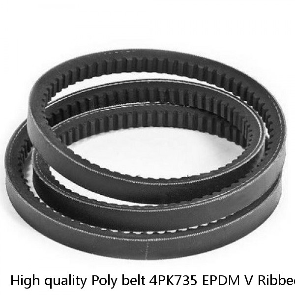 High quality Poly belt 4PK735 EPDM V Ribbed belt #1 image