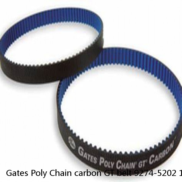 Gates Poly Chain carbon GT belt 9274-5202 14MGT-2828-37 37mm 14 pitch #1 image